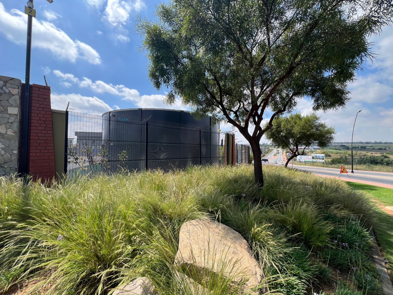 Kikuyu Lifestyle Centre installation landscape view