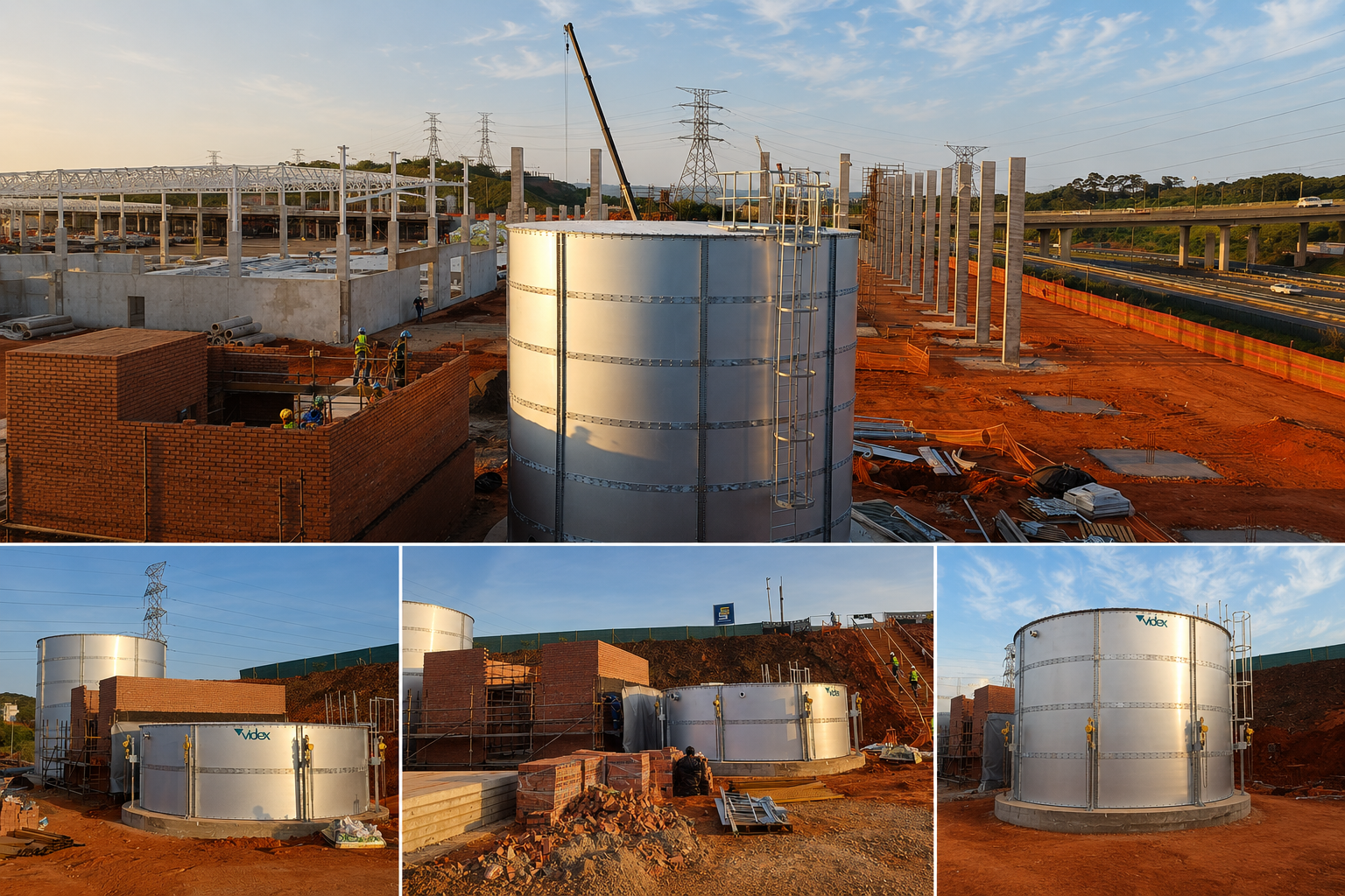 Leroy Merlin Cornubia — 631 kL Fire Water Storage